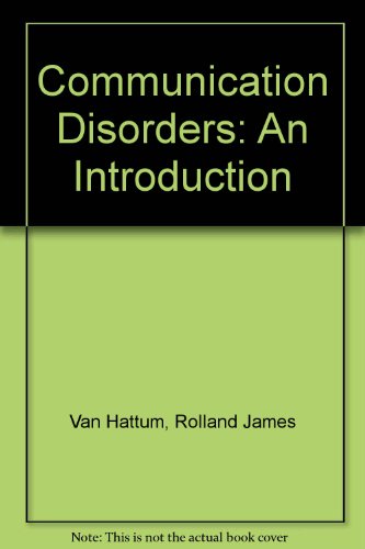 Book Communication Disorders: An Introduction free