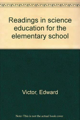 Book Readings In Science Education For The Elementary School free
