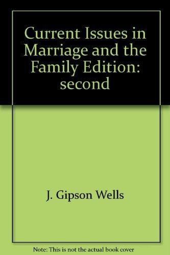 Book Current issues in marriage and the family free