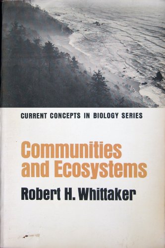 Book Communities And Ecosystems (concepts In Current Biology) free