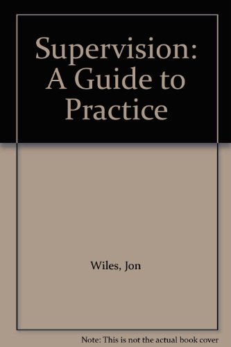 Book Supervision: A Guide to Practice free