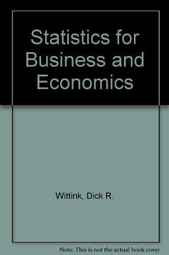 Book Statistics for Business and Economics free