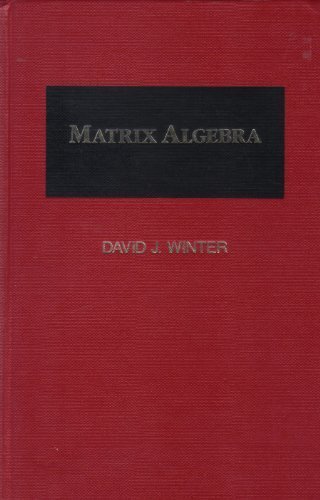 Book Matrix Algebra free