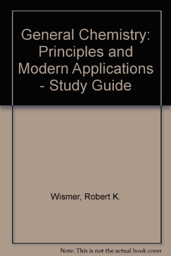 Book General Chemistry: Principles And Modern Applications - Study Guide free