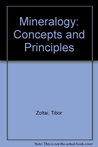 Book Mineralogy: Concepts And Principles free