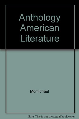 Book Anthology of American Literature: Volume I free