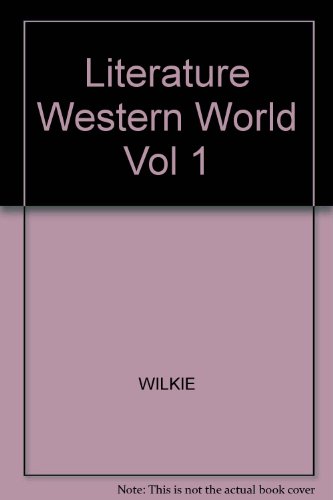 Book Literature Western World Vol 1 free
