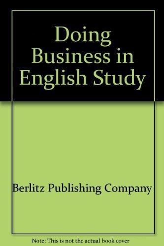 Book Doing Business In English Study free