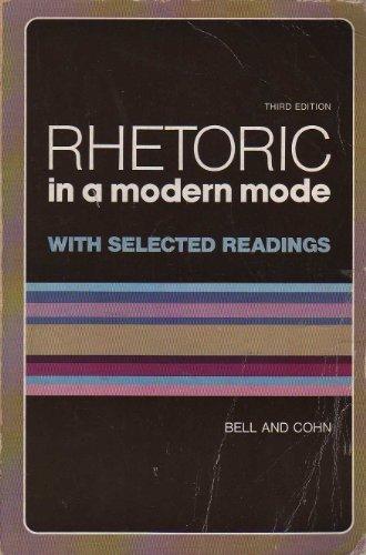 Book Rhetoric in a Modern Mode; With Selected Readings free