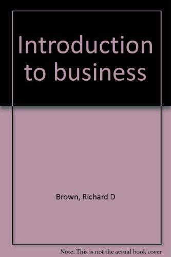 Book Introduction to business free