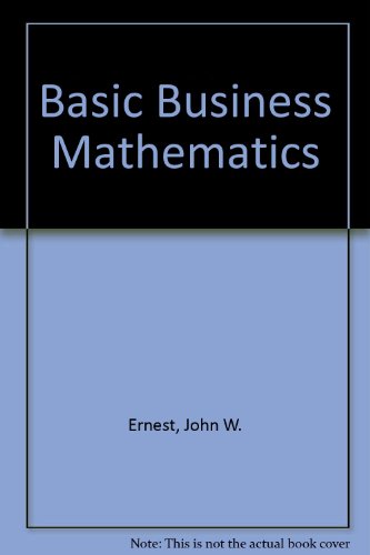 Book Basic Business Mathematics free