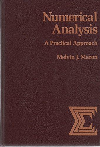 Book Numerical Analysis: A Practical Approach free