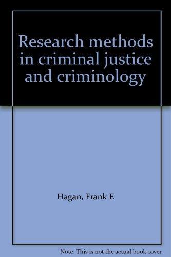 Book Research methods in criminal justice and criminology free