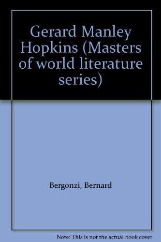 Book Gerard Manley Hopkins (Masters of World Literature Series) free