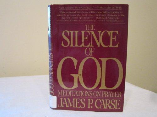 Book The SILENCE OF GOD free
