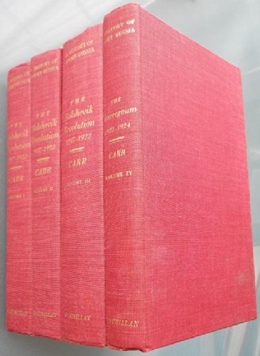 Book History Of Soviet Russia: The Interregnum 1923-1924 free