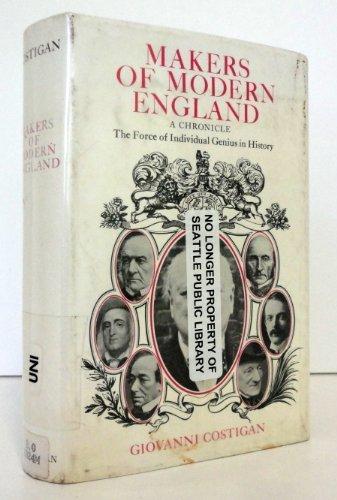 Book Makers Of Modern England: The Force Of Individual Genius In History free