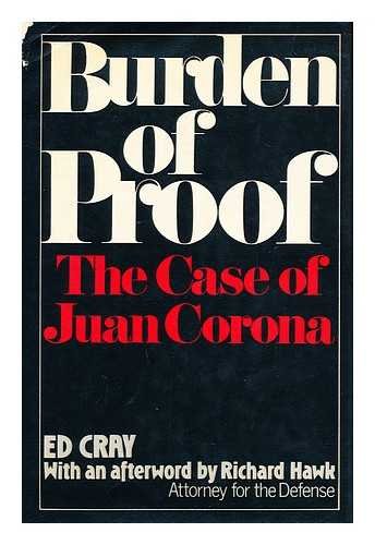 Book Burden of Proof: The Case of Juan Coron free