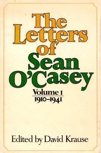 Book The Letters of Sean O'Casey, 1910-1941 free
