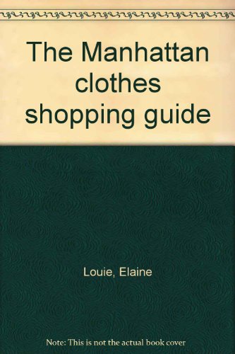 Book The Manhattan Clothes Shopping Guide free