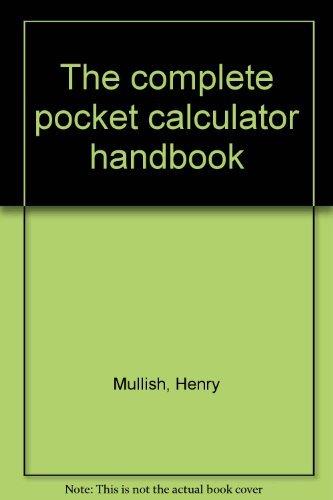 Book The complete pocket calculator handbook free