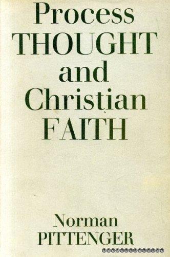 Book Process Thought and Christian Faith free