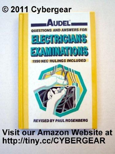Book Audel Questions And Answers For Electricians' Examinations free