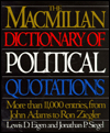 Book THE MACMILLAN DICT OF POLITICAL QUOT 93 free