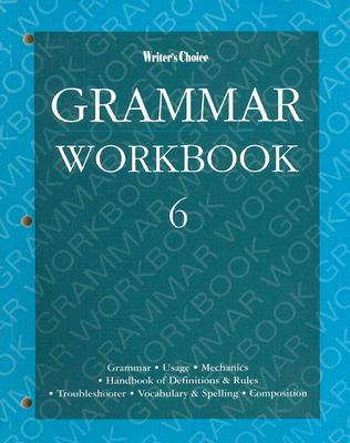 Book Writer's Choice Grammar Workbook 6 free
