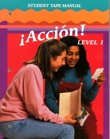 Book Accion: Level 1 Student Tape Manual free