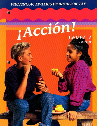 Book Writing Activities Workbook Tae Accion! Level 1 Part B free