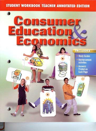 Book Student Activity Workbook (Consumer Education and Economics, Teacher's Annotated Edition) free