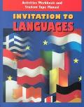 Book Invitation to Languages: Activities Workbook & Student Tape Manual free