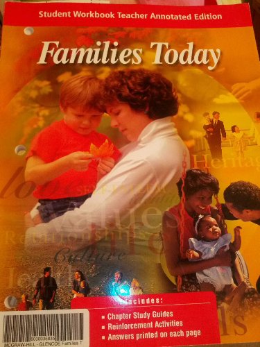 Book Families Today: Student Workbook, Teacher's Annotated Edition free