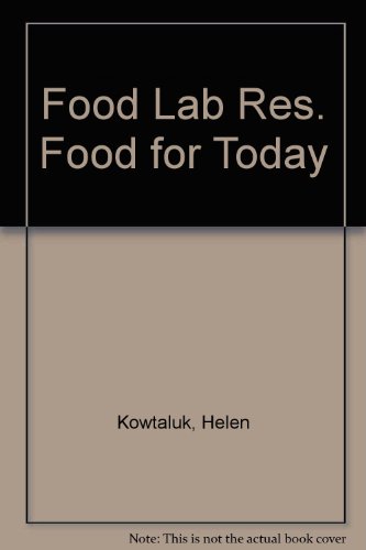 Book Food Lab Resources, 6th Edition (food For Today) free