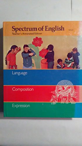 Book Spectrum of English 6 Gold Teachers Annotated Edition free