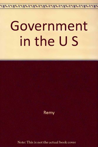 Book Government in the U S free