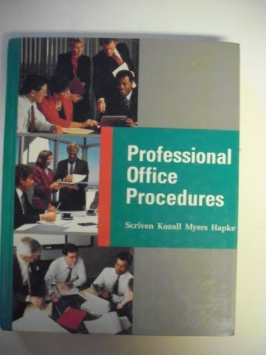Book Professional Office Procedures free