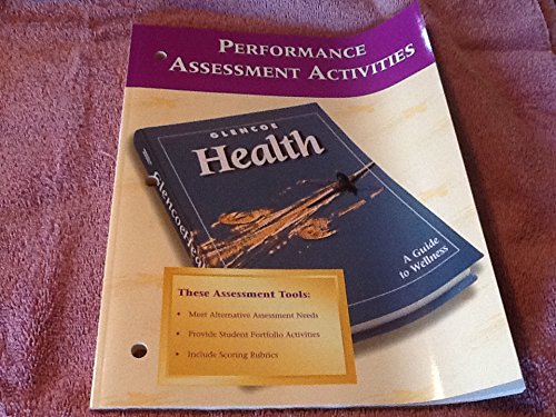 Book Glencoe Health Performance Assessment Activities free
