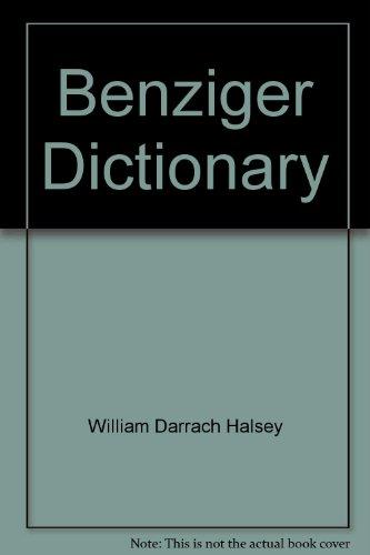Book Benziger Dictionary free