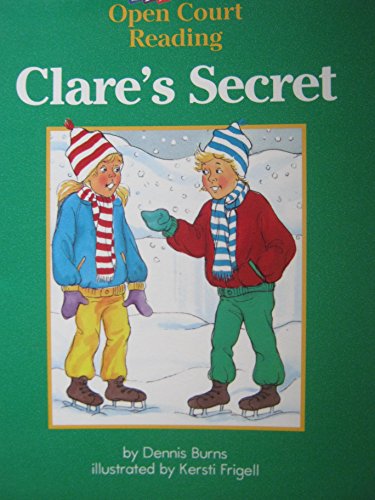 Book The Clare's Secret (SRA Open Court Reading, Level C Set 1 Book 20) free