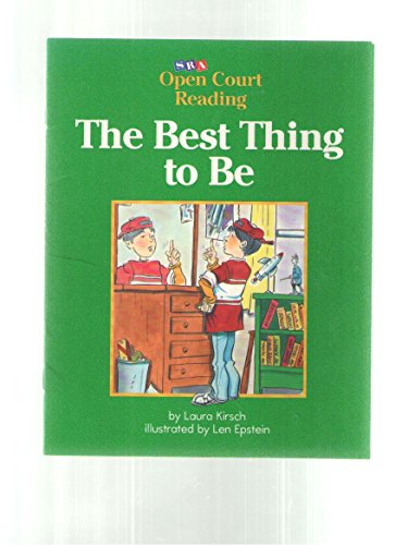 Book The Best Thing to Be (Open Court Reading) free