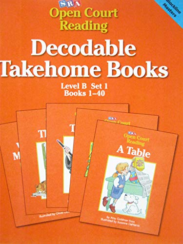 Book Decodable Takehome Books: Open Court Reading (Level B, Set 1, Book 1) free