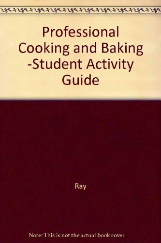 Book Professional Cooking And Baking: Student Activity free