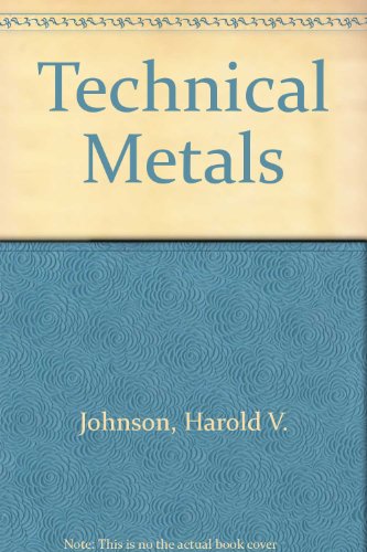 Book Technical Metals, Grades 9-12 free