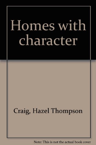 Book Homes With Character free