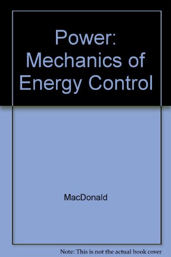 Book Power: Mechanics of Energy Control free
