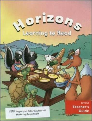 Book Horizons Learning to Read, Level A, Teacher's Guide free