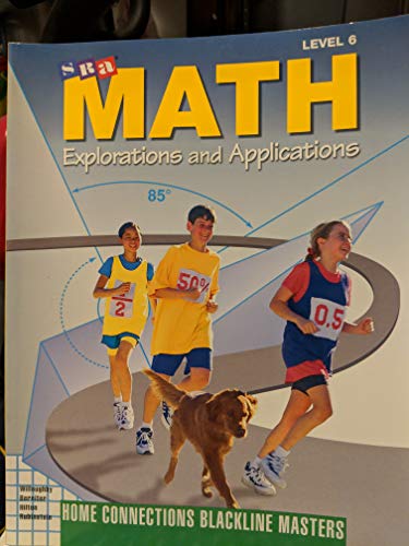 Book Sra Math Explorations And Applications: Home Connections Blackline Masters - Level 6 free
