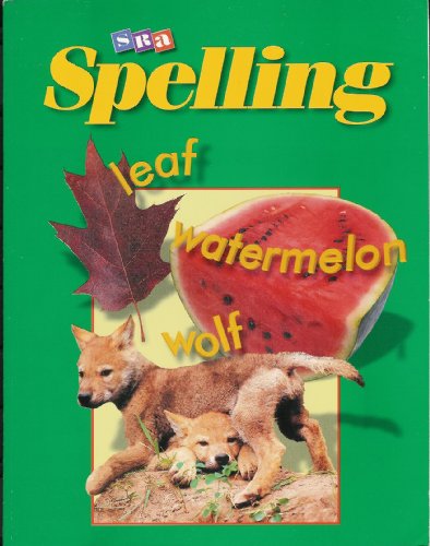 Book SRA Spelling free